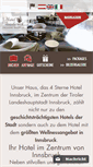 Mobile Screenshot of hotelinnsbruck.com